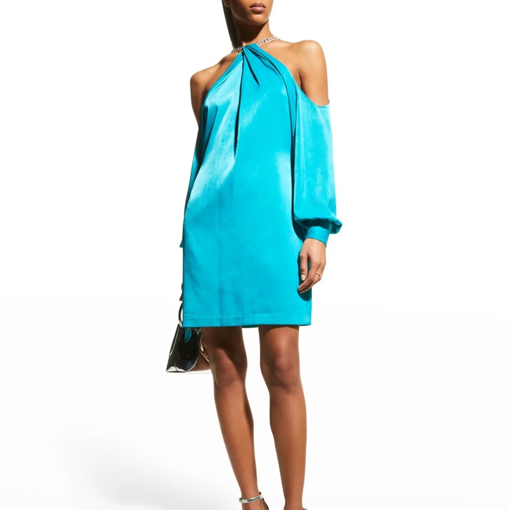 Turquoise formal dress